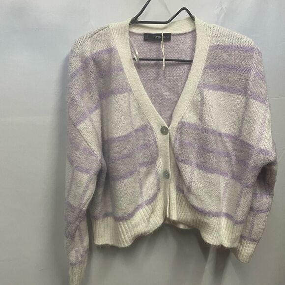 Mango Oversized Cropped Cardigan - Picture 1 of 4